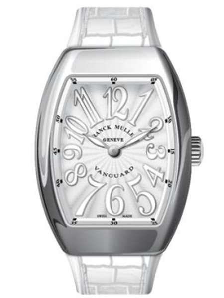 Franck Muller Vanguard Lady Quartz 35 mm White Gold V 35 QZ OG.BC BLC.BLC AC