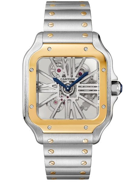 Cartier Santos De Cartier Large skeleton WHSA0019