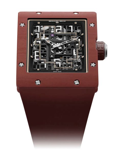 Richard Mille Mens collectoin RM 001-050 Automatic Extraflat Terracotta Quartz TPT® RM 16-02 terracotta